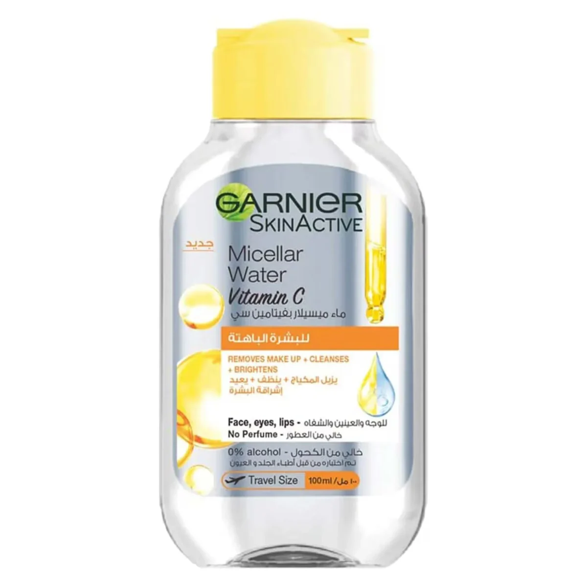 Garnier Micellar Water with Vitamin C for Cleansing the Skin 100ml