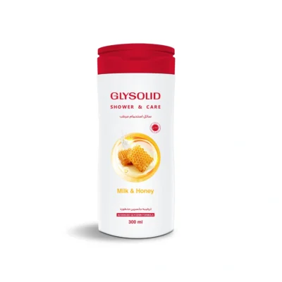Glysolid Shower Gel with Milk and Honey 300ml