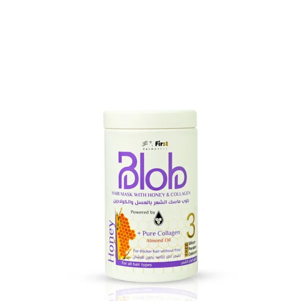 Hair Mask Blob with Honey and Collagen for Moisturizing Hair 1000g
