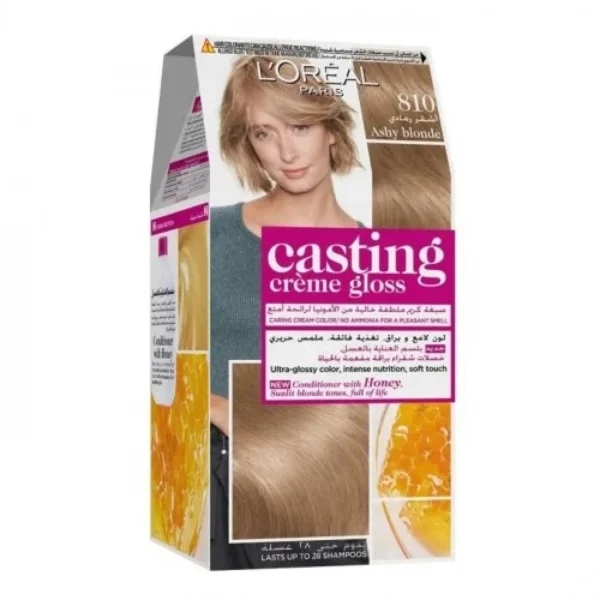 L'Oreal Casting Creme Gloss Hair Dye, Pearl Blonde 810