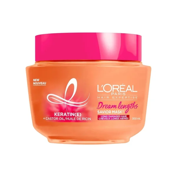 L'Oreal Dream Long Keratin Hair Mask for Hair Nourishment and Growth 300ml