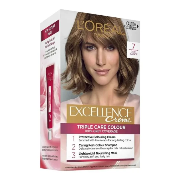 L'Oreal Excellence Hair Dye, Blonde 7
