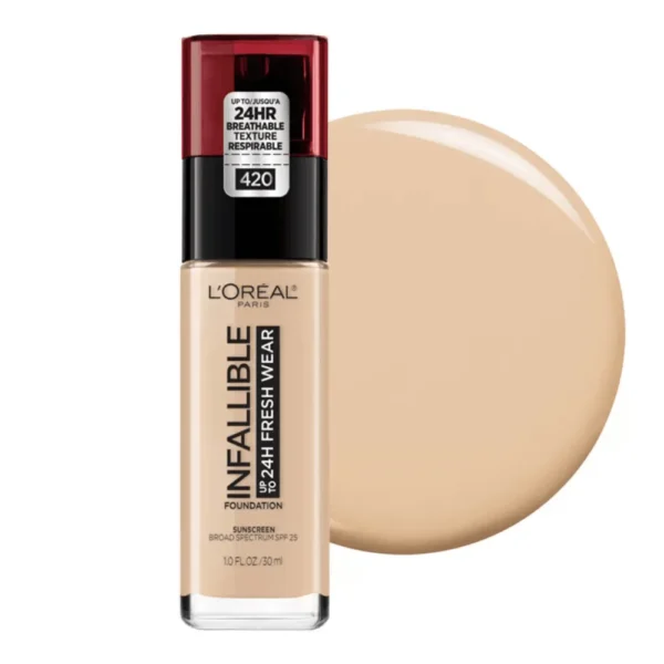 L'Oreal Infallible Fresh Wear Foundation - N0. 200