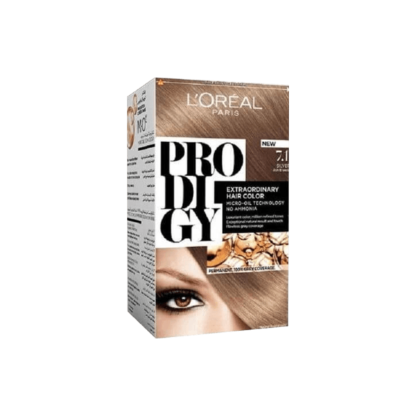 L'Oreal Prodigy Hair Dye, Ash Blonde 7.10