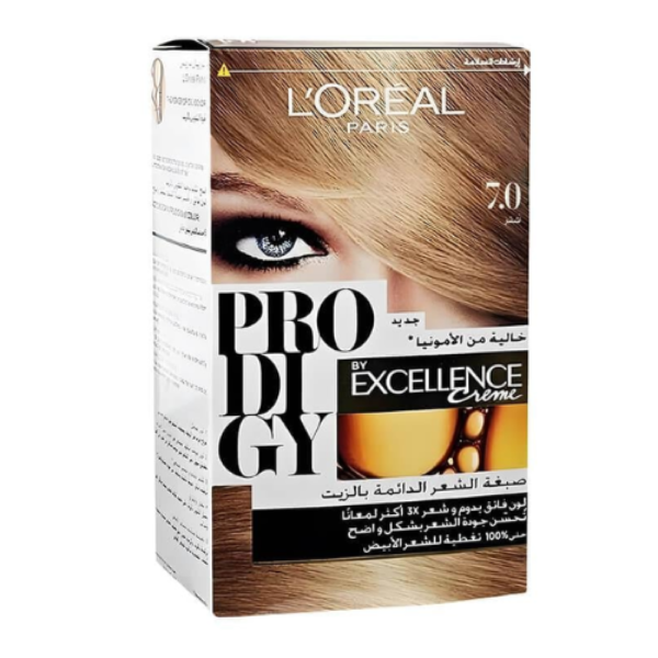 L'Oreal Prodigy Hair Dye, Blonde 7.0