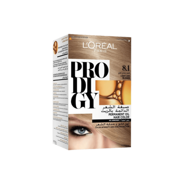 L'Oreal Prodigy Hair Dye, Light Ash Blonde 8.1