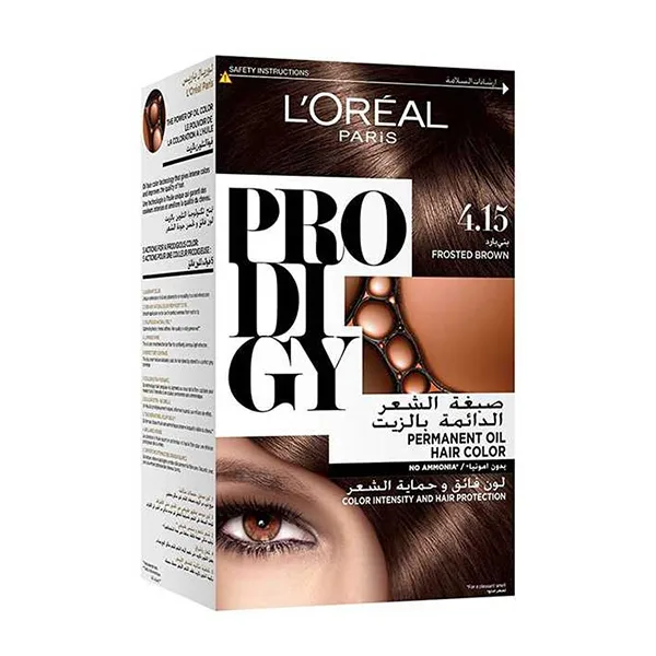 L'Oreal Prodigy Hair Dye Light Brown 4.15