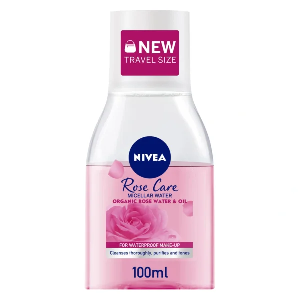 NIVEA Micellar Water Makeup Remover with Rose Water 100ml