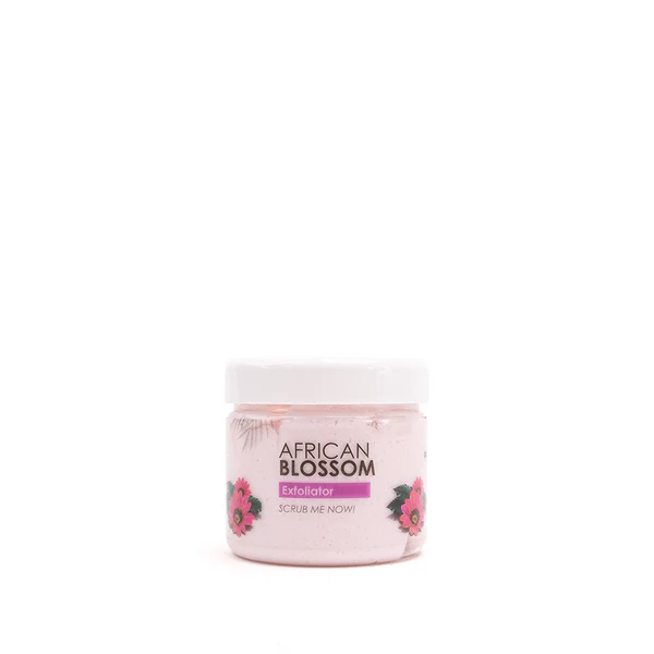 Raw African Blossom Scrub for Exfoliating Dead Skin Cells and Moisturizing the Skin 200gm