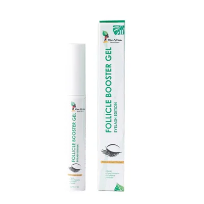 Raw African Follicular Booster Eyelash Gel for Lengthening and Thickening Eyelashes 100g