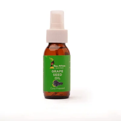 Raw African Grape Seed Oil to Reduce Dark Spots and Wrinkles, Nourish and Moisturize Hair 75ml