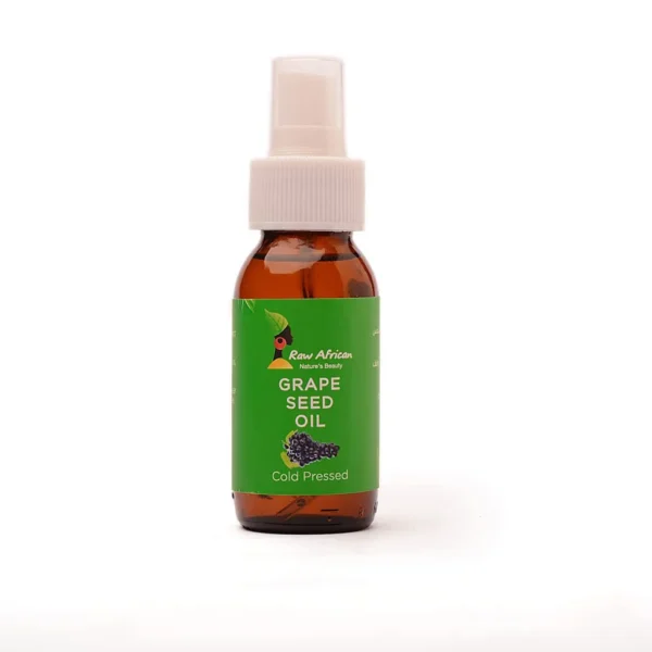 Raw African Grape Seed Oil to Reduce Dark Spots and Wrinkles, Nourish and Moisturize Hair 75ml