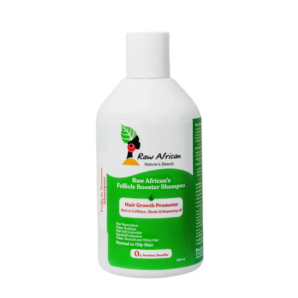 Raw African Shampoo for Thickening and Growth Hair 300ml