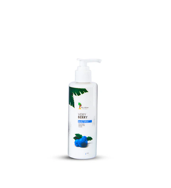 Raw African Very Berry Shea Butter Moisturizing and Softening Lotion 200ml
