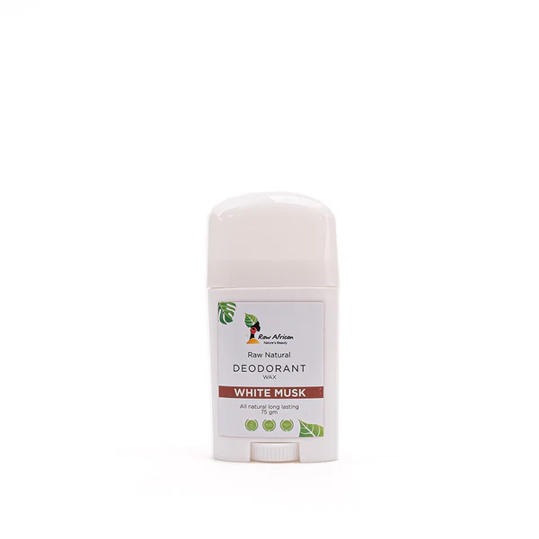 Raw African White Musk Skin Lightening Deodorant 75g
