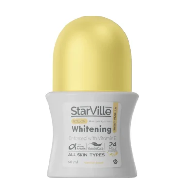 Starville Roll-On Deodorant for Whitening with Vanilla Scent 60ml
