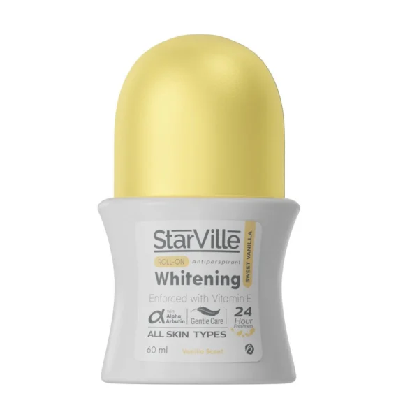 Starville Roll-On Deodorant for Whitening with Vanilla Scent 60ml