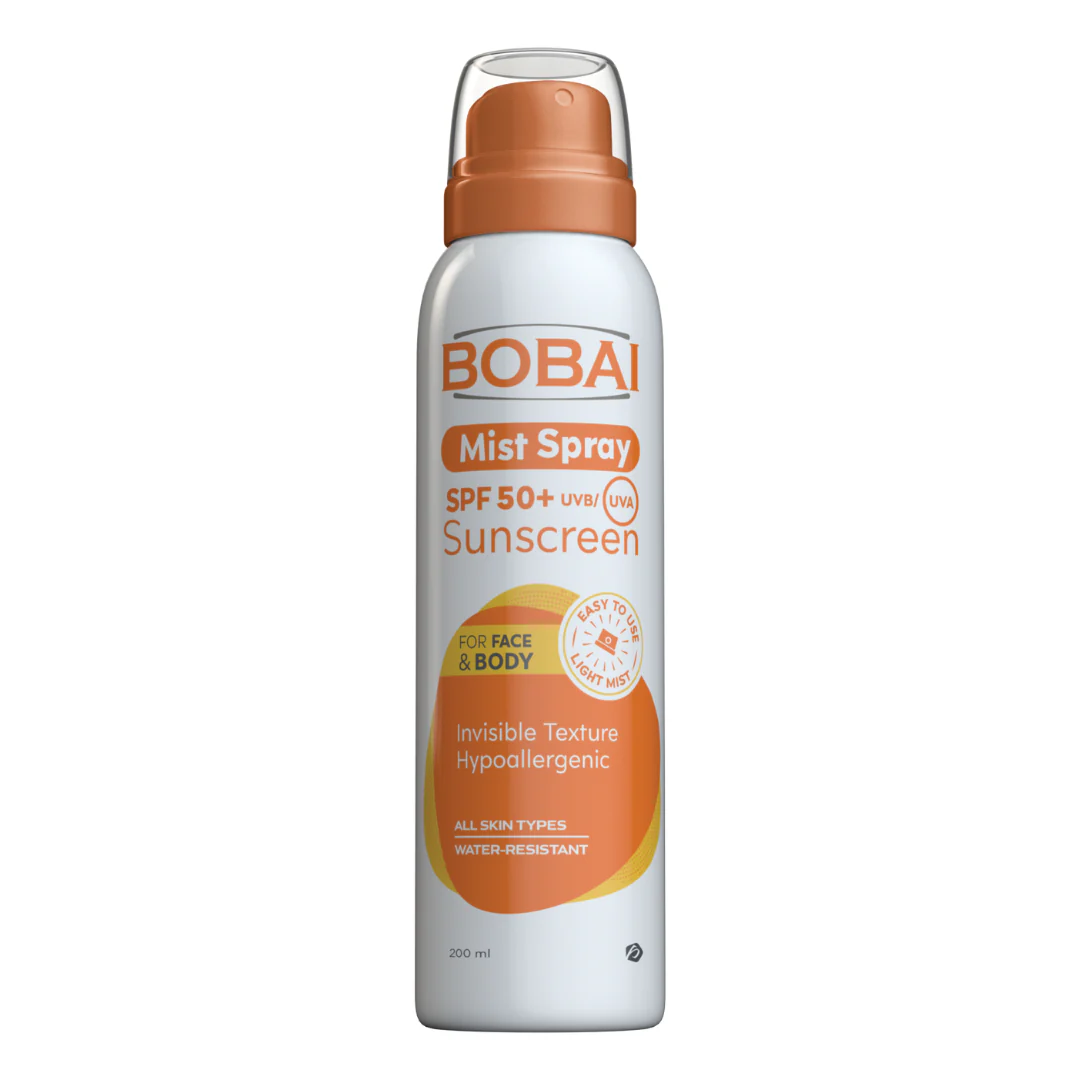 Sunscreen Bobai Spray +50 SPF for Face and Body 200ml