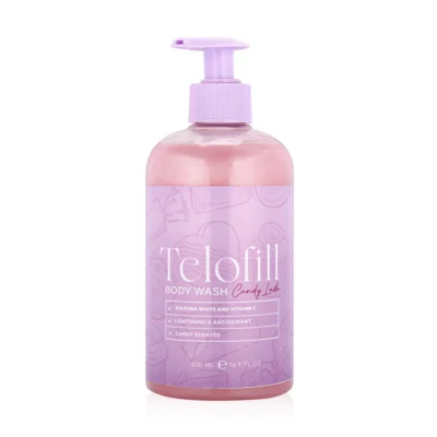 Telofil Candy Lush Cleansing and Soothing Body Wash 500ml