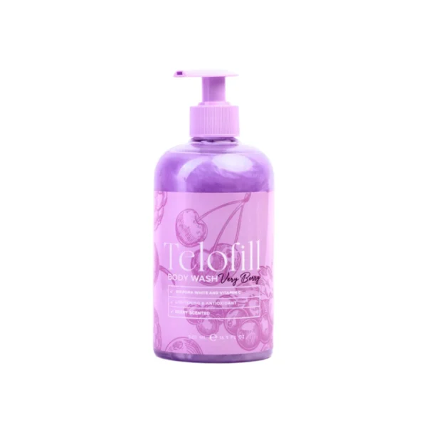 Telofil Very Berry Cleansing and Soothing Body Wash 500ml