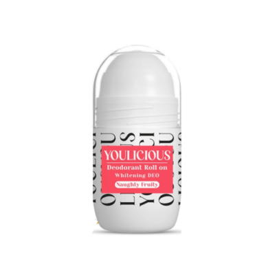 Ylicious Naughty Fruity Roll-On Deodorant for Sensitive Skin to Lighten and Even Out Skin Tone 50ml