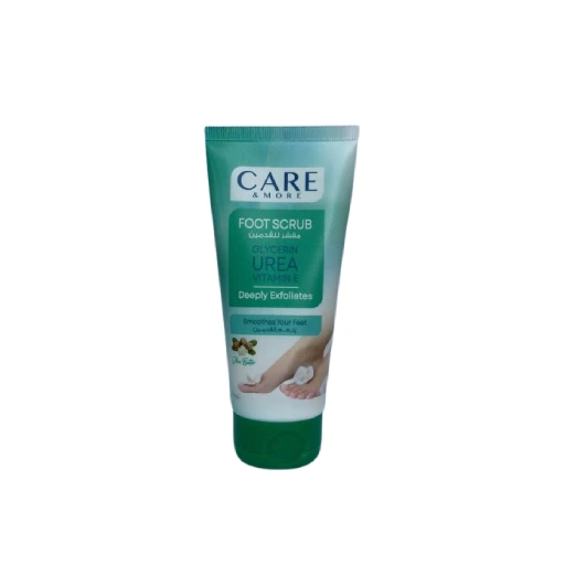 Care & More Foot Scrub for Moisturizing and Cracked Feet 100ml