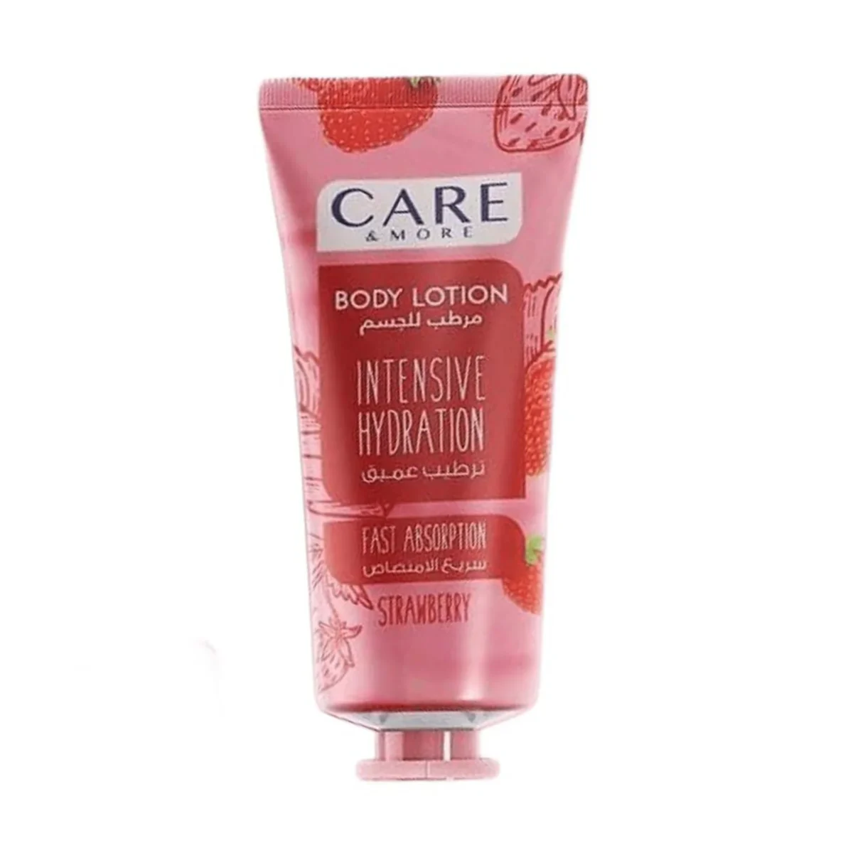 Care & More Strawberry Deep Moisturizing Body Lotion 150ml
