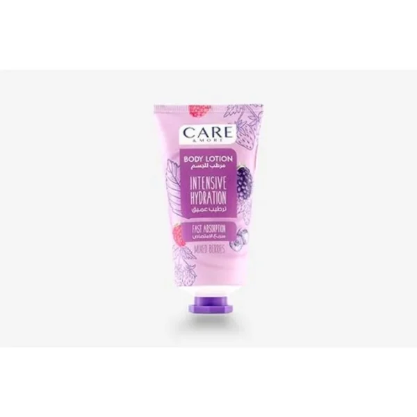 Care & More Deep Moisture Body Lotion with Raspberry Scent 150ml