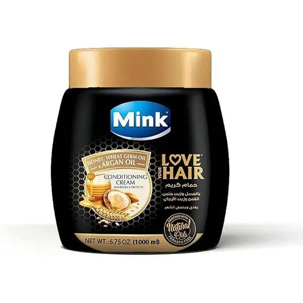 Hair Mask Mink with Honey, Wheat Germ Oil and Argan 800g