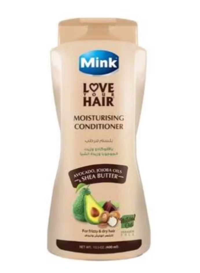Mink Conditioner with Avocado, Jojoba Oil and Shea Butter 400ml
