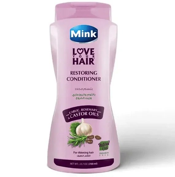 Mink Conditioner with Garlic, Rosemary and Castor Oil 400ml