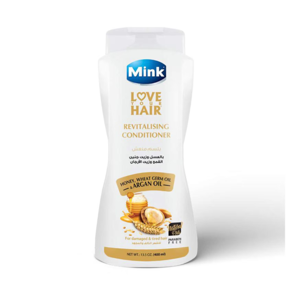 Mink Conditioner with Honey, Wheat Germ Oil and Argan 400ml