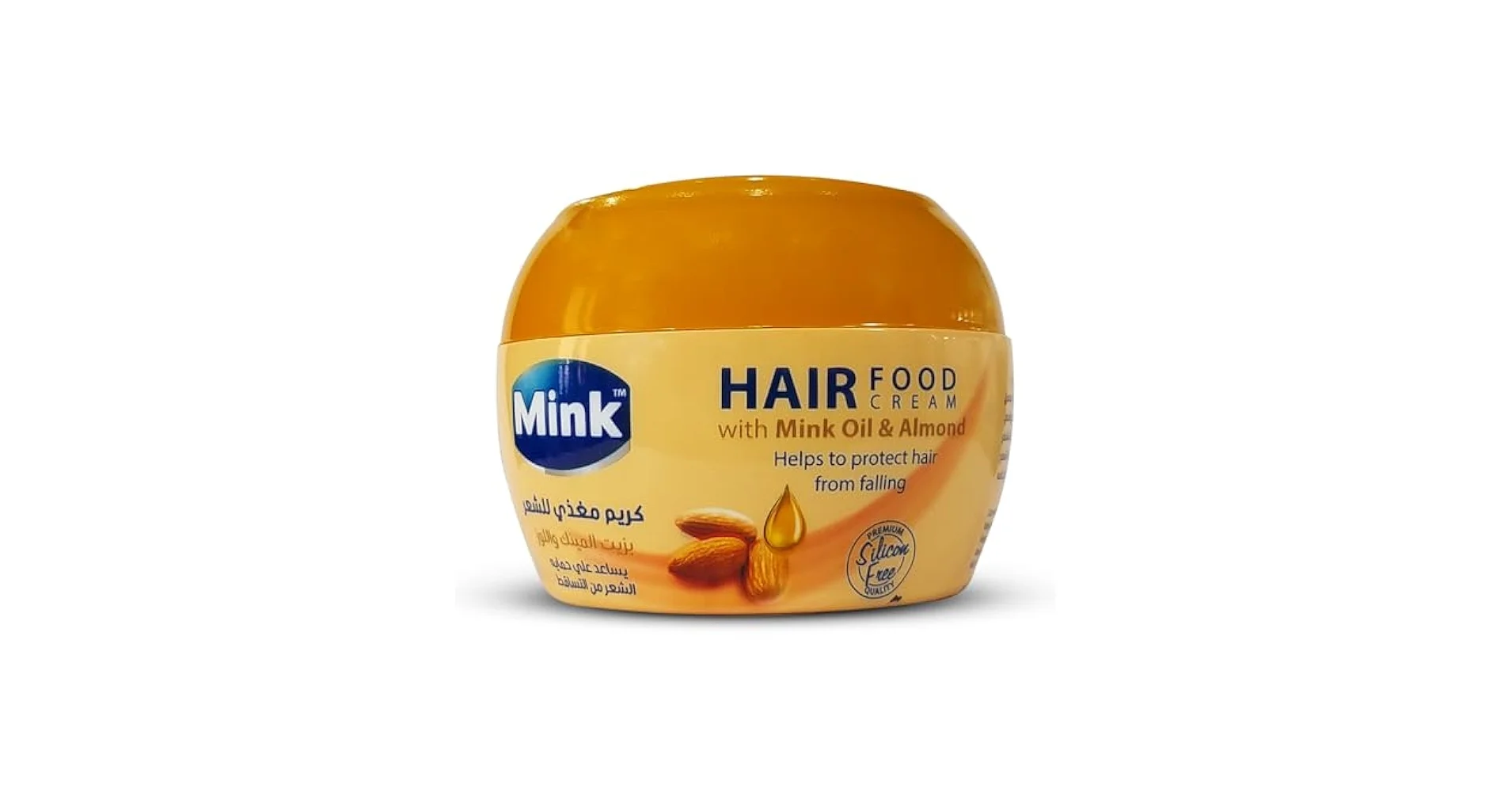 Mink Cream with Almond Oil for Hair Nourishment 125ml