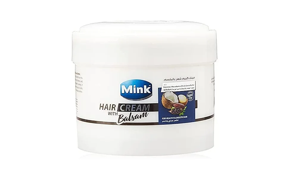 Mink Hair Cream with Conditioner, Coconut, Macadamia & Cocoa Butter 125ml