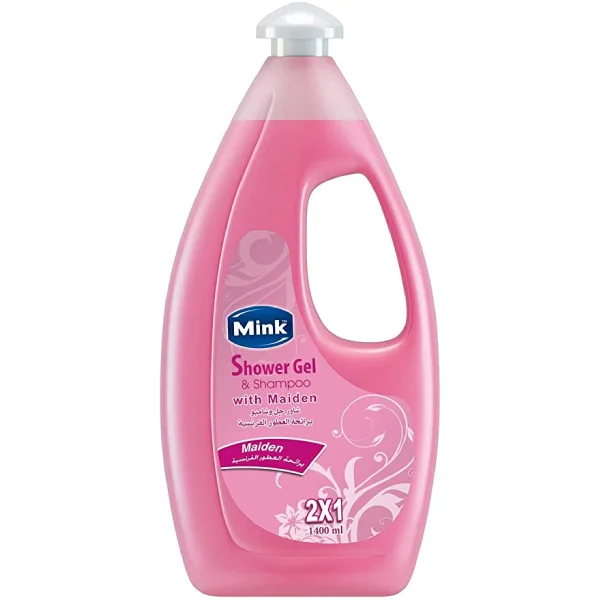 Mink Maiden Shower Gel and Shampoo 1400ml