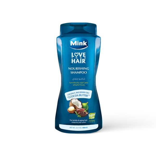 Mink Shampoo with Coconut, Macadamia & Cocoa Butter 400ml