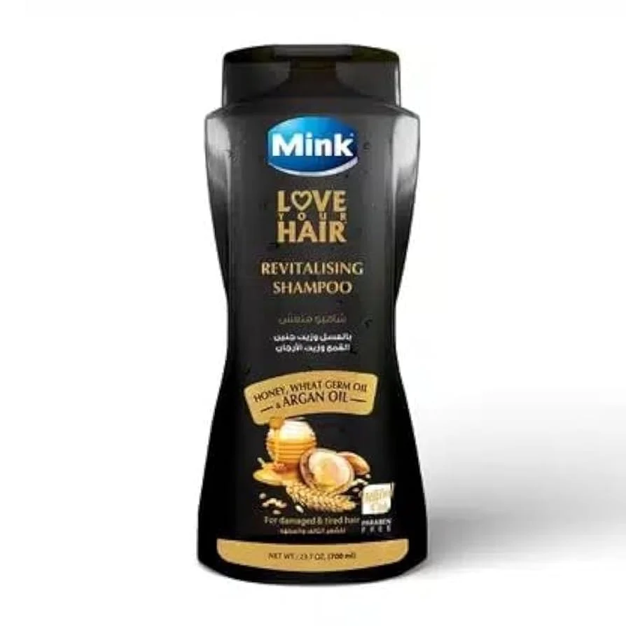Mink Shampoo with Honey, Wheat Germ Oil and Argan 700ml
