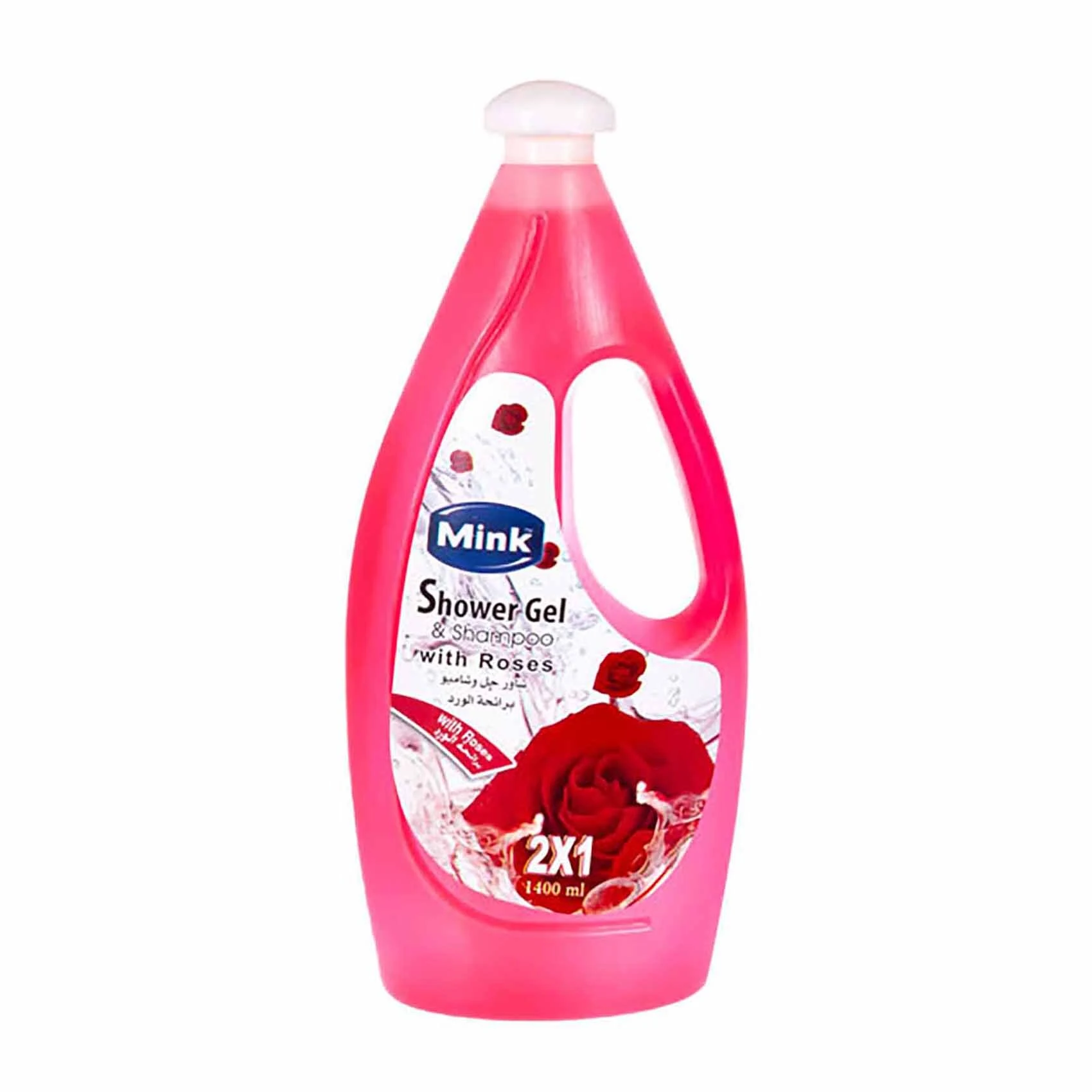 Mink Shower Gel and Shampoo with Rose 1400ml