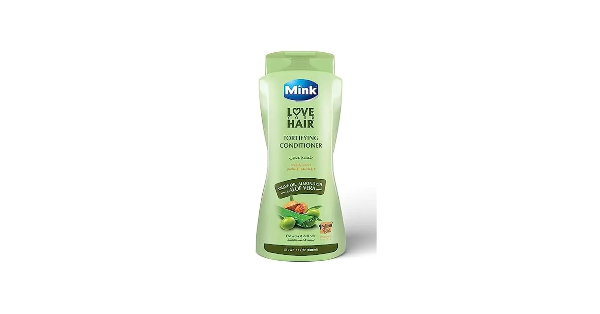 Mink conditioner with olive oil, almond and aloe vera 700ml Mink conditioner with olive oil, almond and aloe vera 700ml
