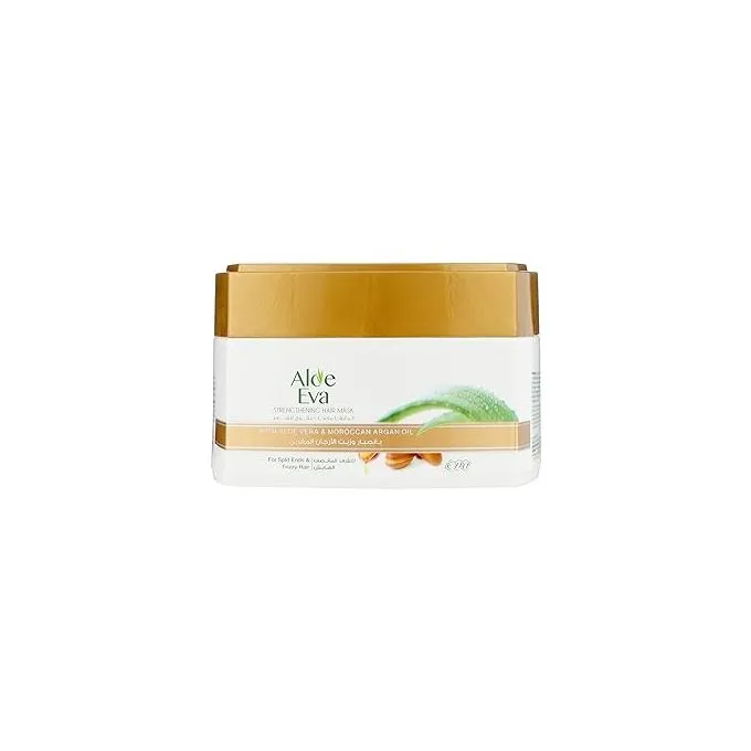 Aloe Eva and Moroccan Argan Oil Strengthening Hair Mask 185g Aloe Eva and Moroccan Argan Oil Strengthening Hair Mask 250ml