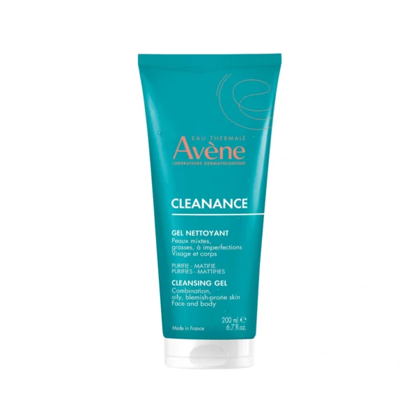 Avène Cleanance Gel Wash for Combination and Oily Skin Prone to Acne 200ml