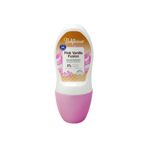 Bodylicious Roll-On Deodorant Pink Vanilla Fusion 50ml
