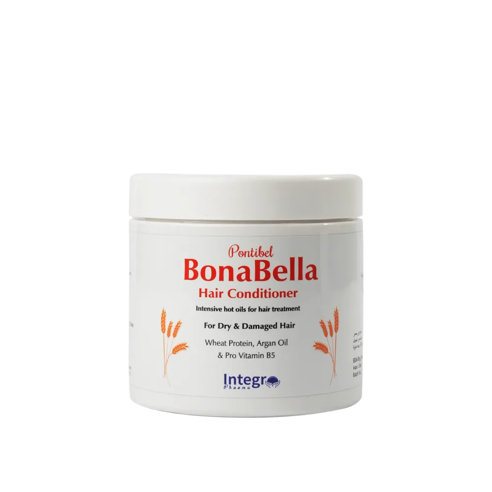 Bonabella Hair Mask with Wheat Protein for Nourishing and Moisturizing Hair 450ml Bonabella Hair Mask with Wheat Protein for Nourishing and Moisturizing Hair 450ml