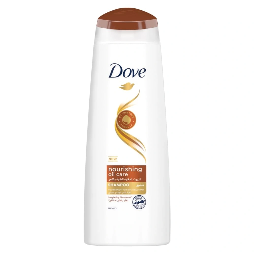 Dove Nourishing Shampoo with Natural Oils for Dry Hair 350ml