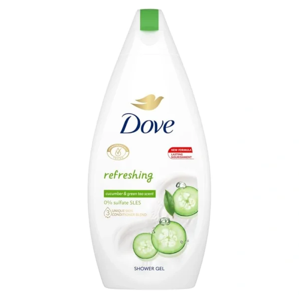Dove Shower Gel - Refreshing 500ml