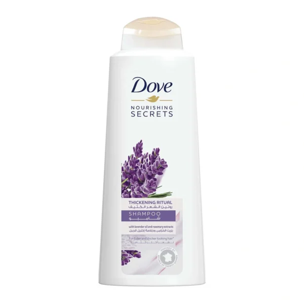 Dove Thickening Ritual Shampoo - lavender 600ml