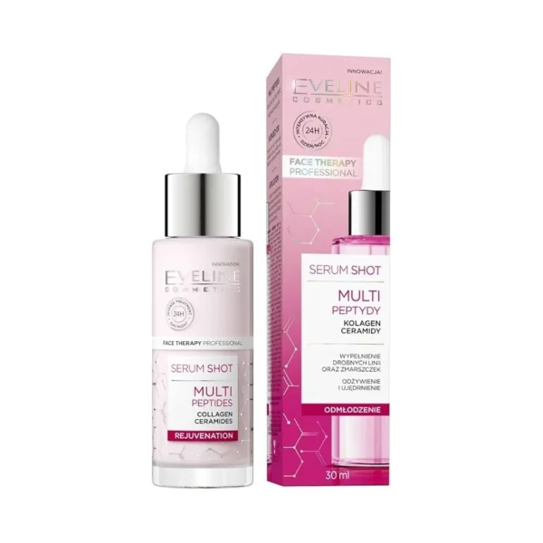 Eveline Multi-Peptide Serum for Skin Tightening and Wrinkle Reduction 30ml