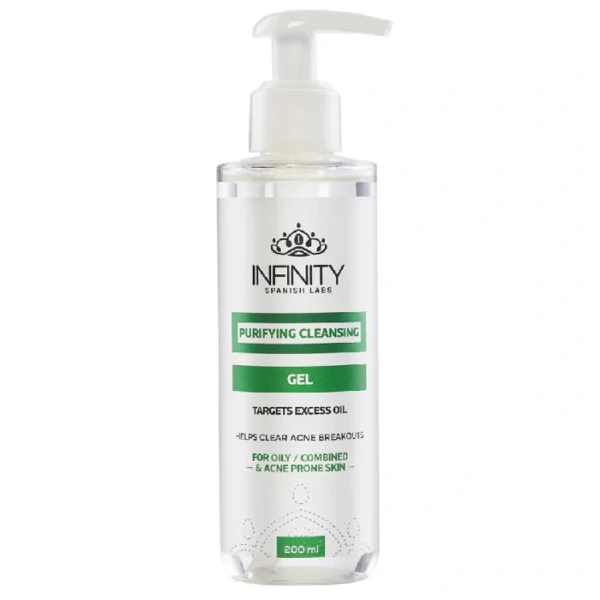 Infinity Gel Wash for Combination and Oily Skin to Cleanse and Remove Facial Impurities 200ml