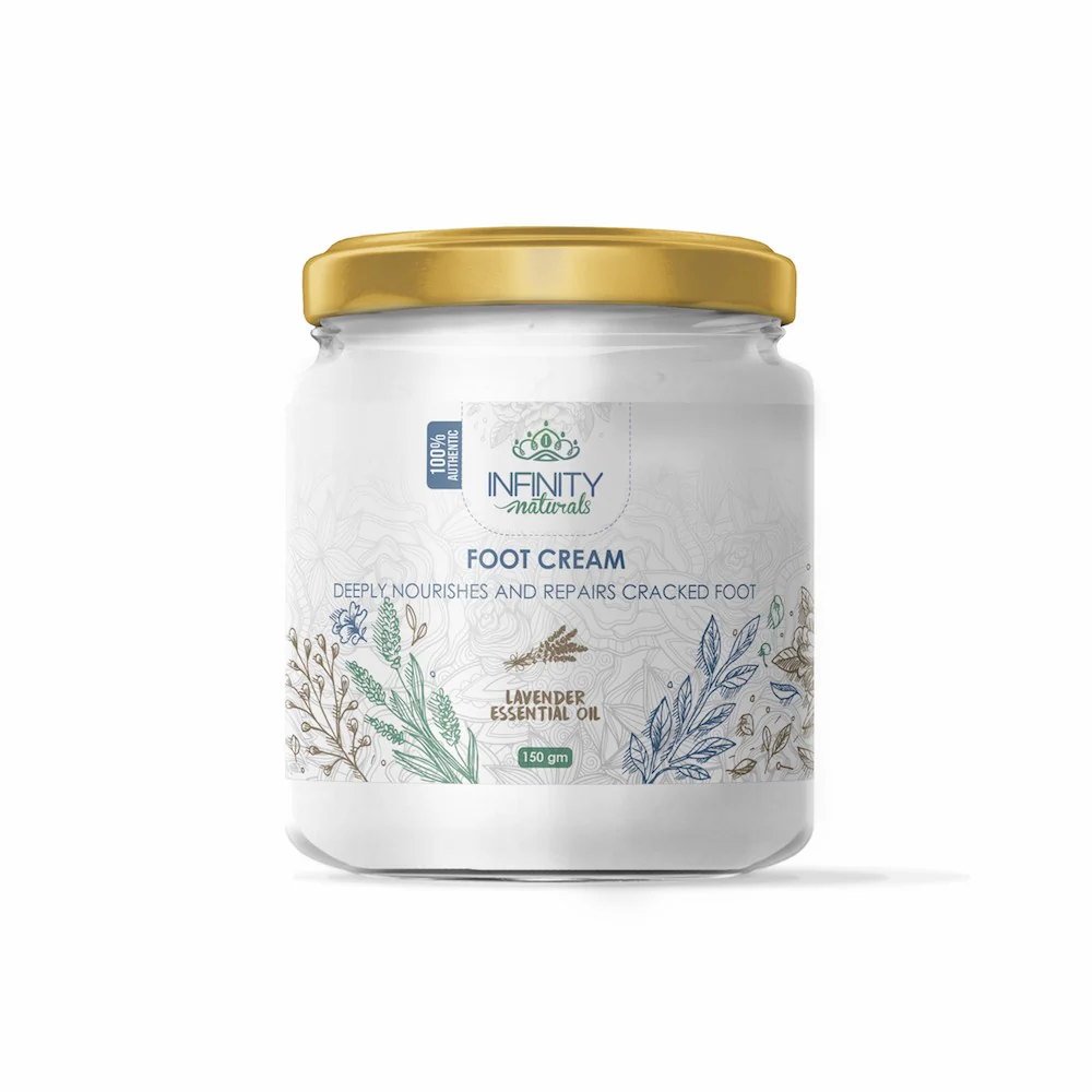 Infinity Naturals Cracked Heel Cream with Lavender Essential Oil 150gm