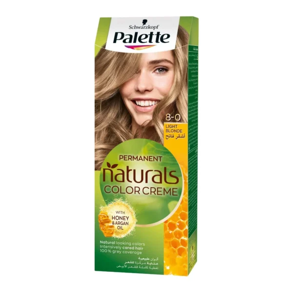 Palette Naturals Light Blonde 8.0 50ml